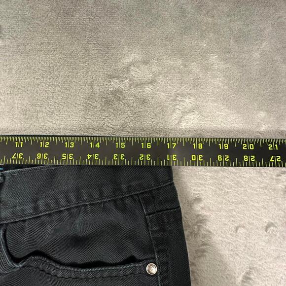 Y2K Third Rail A Zoo York Production Black Denim Jeans Size 36/30 - Picture 4 of 8